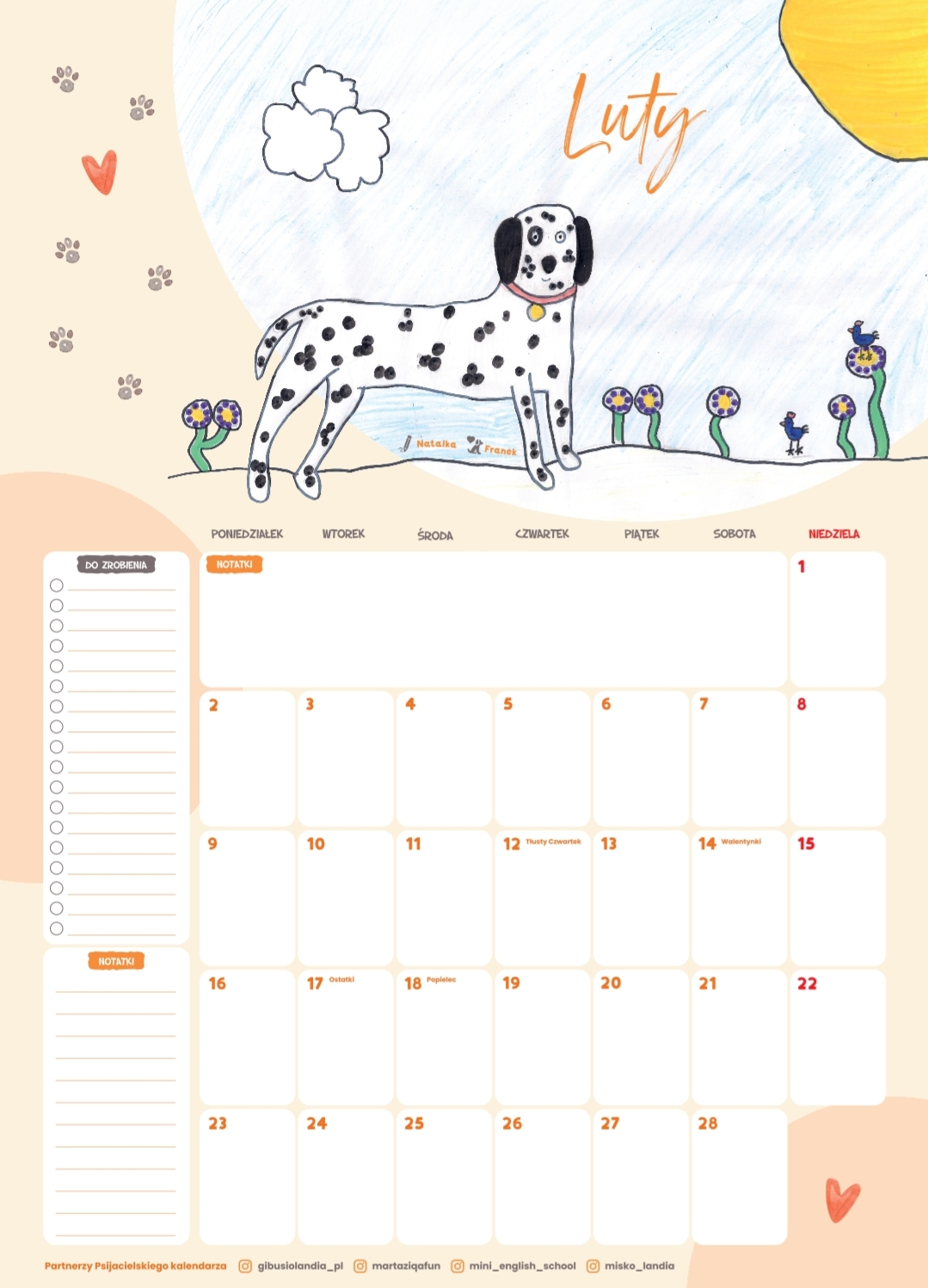 PSIJACIELSKI KALENDARZ vol.3 - obrazek 3