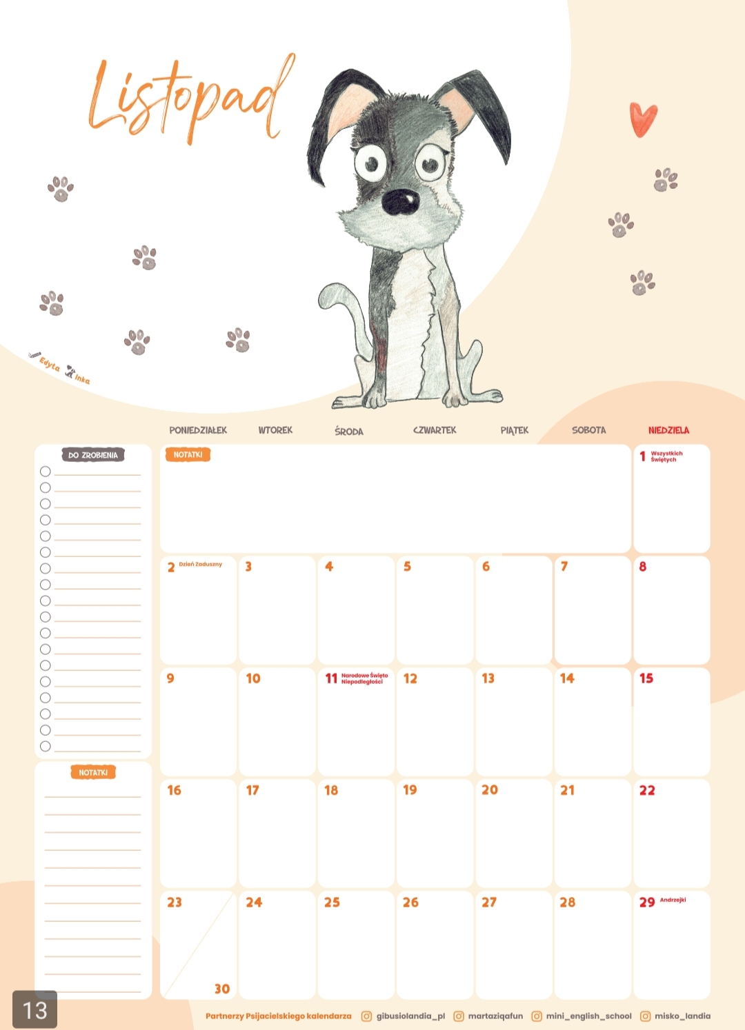 PSIJACIELSKI KALENDARZ vol.3 - obrazek 12