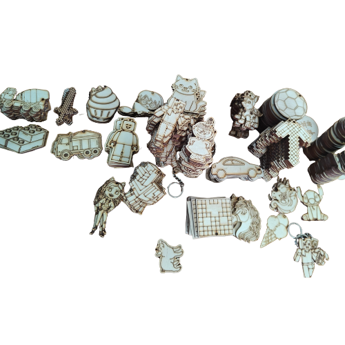 Baza do breloka z konturami dowolny wzór - obrazek 2